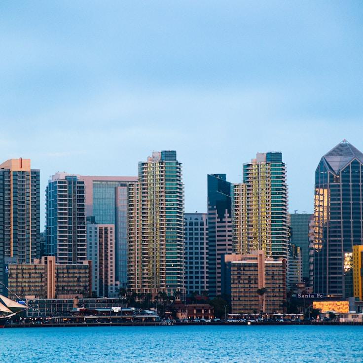 Families relaxing in a mall food court area